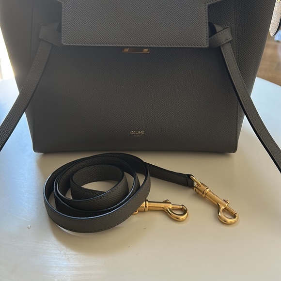 Celine nano belt bag in grained calfskin- barely used condition like new! - Picture 4 of 4